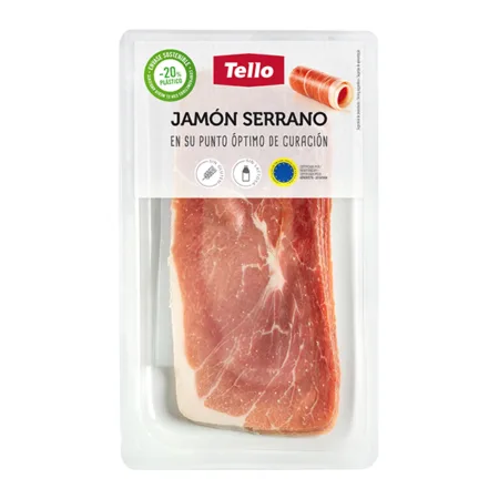 Jamón serrano loncheado