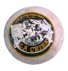 Queso curado en manteca La Criba